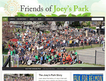 Tablet Screenshot of joeyspark.org